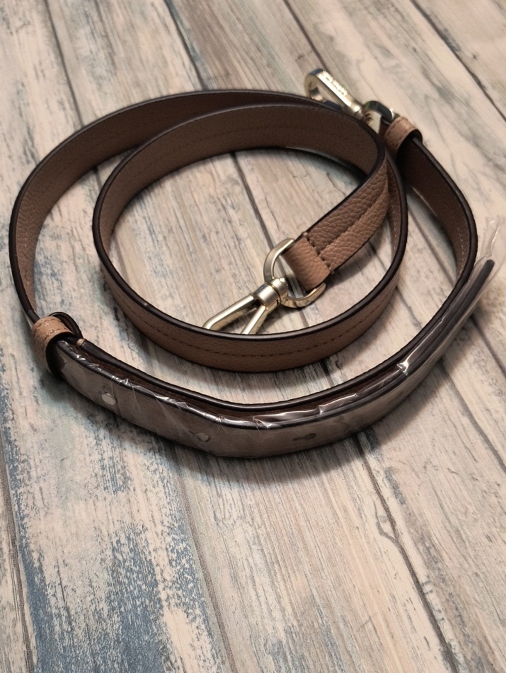 Kate spade Light brown And gold replacement purse strap